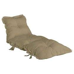 Béžový variabilní futon vhodný do exteriéru Karup Design OUT™ Sit&Sleep Beige