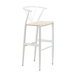 Bílá barová židle DAN-FORM Denmark Delta