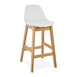 Bílá barová židle Kokoon Elody, výška 86,5 cm