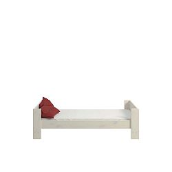 Bílá dětská postel z borovicového dřeva Steens For Kids, 90 x 200 cm