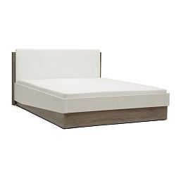 Bílá dvoulůžková postel Mazzini Beds Dodo, 180 x 200 cm