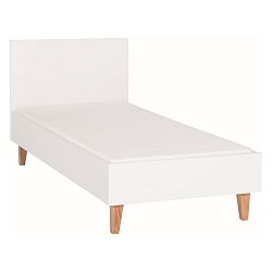 Bílá jednolůžková postel Vox Concept, 90 x 200 cm 