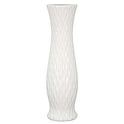 Bílá keramická váza Mauro Ferretti, výška 59,5 cm