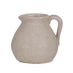 Bílá váza ve tvaru džbánu Garden Trading Ravello, 3,8 l