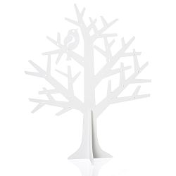 Bílý dřevěný stojánek na šperky Le Studio Tree