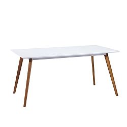 Bílý jídelní stůl Signal Milan, délka 140 cm