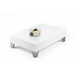 Bílý konferenční stolek MobiliFiver Evolution, 60 x 90 cm