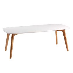 Bílý konferenční stolek sømcasa Marco