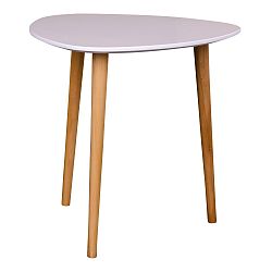 Bílý odkládací stolek House Nordic Genova, 47,5 cm
