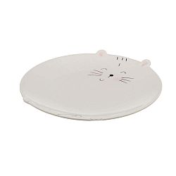 Bílý porcelánový talíř Unimasa Kitty, ⌀ 20,5 cm