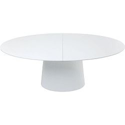 Bílý rozkládací jídelní stůl Kare Design Benvenuto, 200 x 110 cm