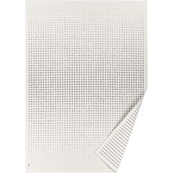 Bílý vzorovaný oboustranný koberec Narma Helme, 70  x  140 cm