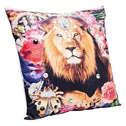 Breavný polštář s motivem lva Kare Design Bollywood, 45 x 45 cm