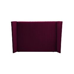 Burgundově červené čelo postele Cosmopolitan design Vegas, 140 x 120 cm