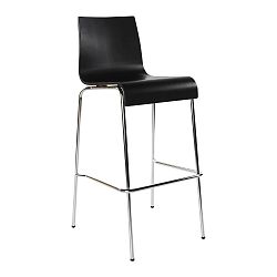 Černá barová židle Kokoon Cobe, výška sedu 74 cm