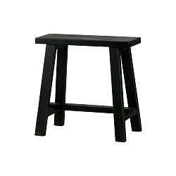 Černá dřevěná stolička WOOOD Mara