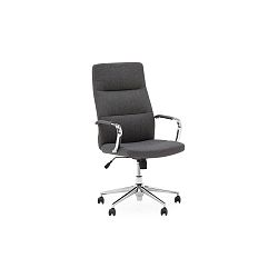 Černá kancelářská židle VIDA Living Larsson