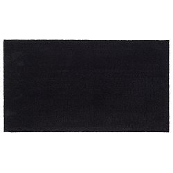 Černá rohožka Tica Copenhagen Unicolor, 67 x 120 cm