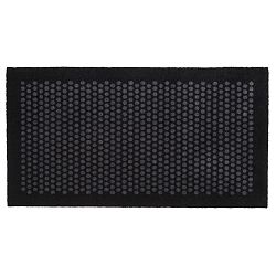 Černošedá rohožka Tica Copenhagen Dot, 67 x 120 cm