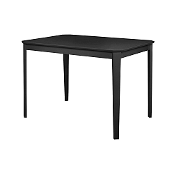 Černý jídelní stůl Støraa Trento, 76 x 110 cm