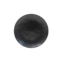 Černý kameninový talíř Costa Nova Riviera, ⌀ 31 cm