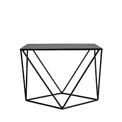 Černý konferenční stolek Custom Form Daryl, délka 55 cm