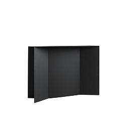 Černý konferenční stolek Custom Form Oli, 100 x 30 cm