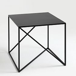 Černý odkládací stolek Custom Form Memo