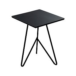 Černý odkládací stolek Design Twist Padang
