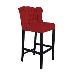 Červená barová židle Mazzini Sofas Roco
