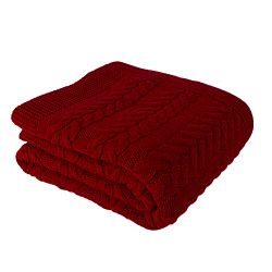 Červená deka Tufalo
