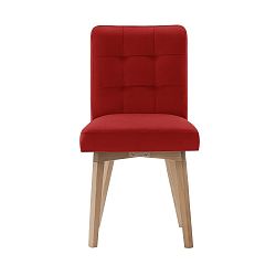 Červená jídelní židle My Pop Design Haring