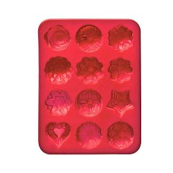 Červená pečicí silikonová forma Premier Housewares