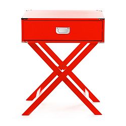 Červený noční stolek 360 Living Tisch Galery