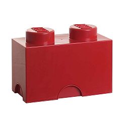 Červený úložný dvojboxík LEGO®