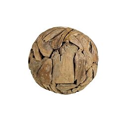 Dekorace  z teakového dřeva HSM collection Biag, ⌀ 40 cm