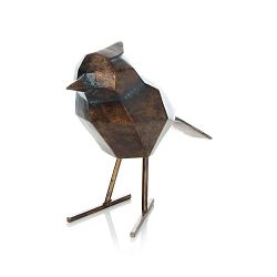 Dekorativní soška v bronzové barvě 360 Living Sparrow