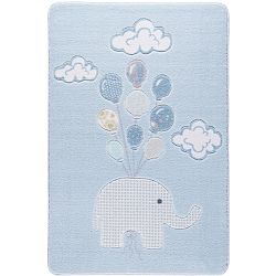 Dětský koberec Sweet Elephant Azul, 133 x 190 cm