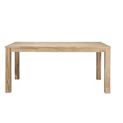 Dřevěný jídelní stůl De Eekhoorn Largo Untreated, 90x200 cm