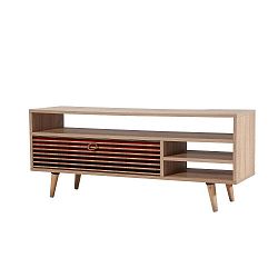 Dřevěný TV stolek Agapis Red