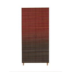 Dvoudveřová šatní skříň Stil Red, 90 x 192 cm