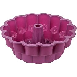Fuchsiově růžová silikonová forma na bábovku Tantitoni It´s a cake, ⌀ 26 cm