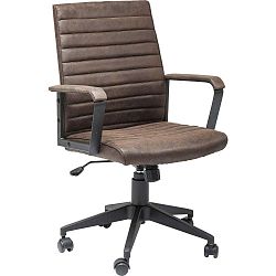 Hnědá kancelářská židle Kare Design Labora