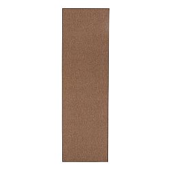 Hnědý běhoun BT Carpet Casual, 80 x 300 cm