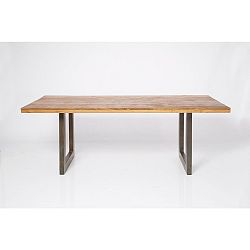 Jídelní stůl s deskou z recyklovaného teakového dřeva Kare Design Factory, délka 160 cm