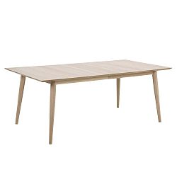 Jídelní stůl s podnožím z dubového dřeva Actona Century, 200 x 100 cm 