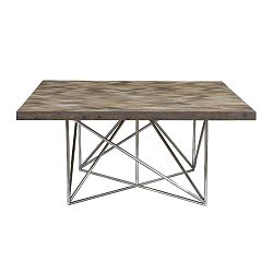 Jídelní stůl z borovicového dřeva Miloo Home 160 x 160 cm