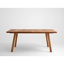 Jídelní stůl z dubového dřeva Custom Form Rubens, 180 x 90 cm