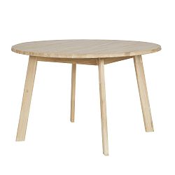 Jídelní stůl z dubového dřeva De Eekhoorn Disc, Ø 120 cm