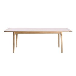 Jídelní stůl z dubového dřeva Wermo Havvej, 225 x 92 cm 